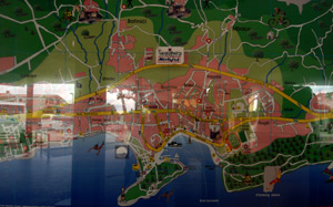 Turisticka mapa Makarske