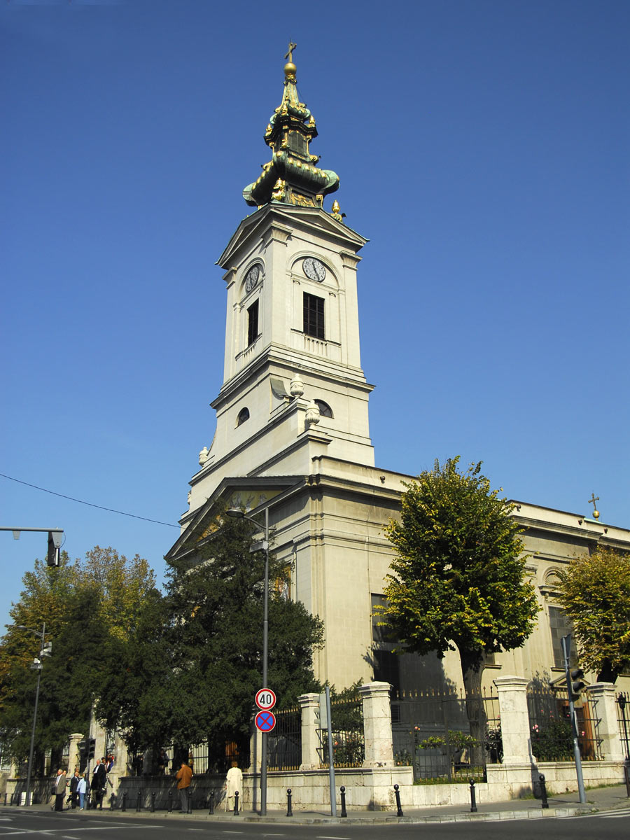 Saborna crkva Beograd, slika po dnevnom svetlu