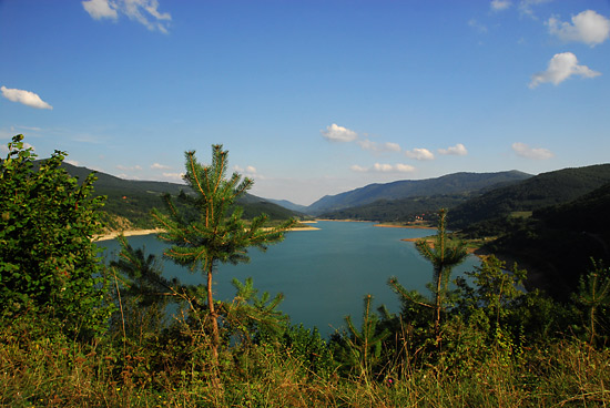 Panorama sa jezera