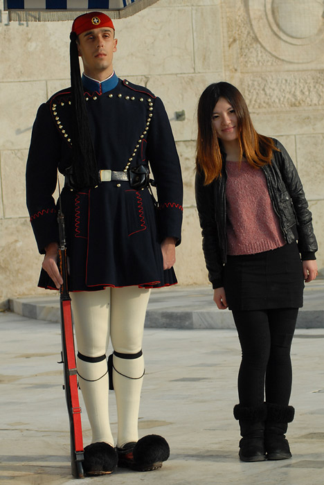 Evzoni - počasna garda Grčke vojske