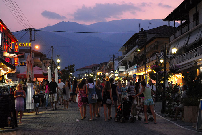 Pogled na Olimp sa Leptokarije 