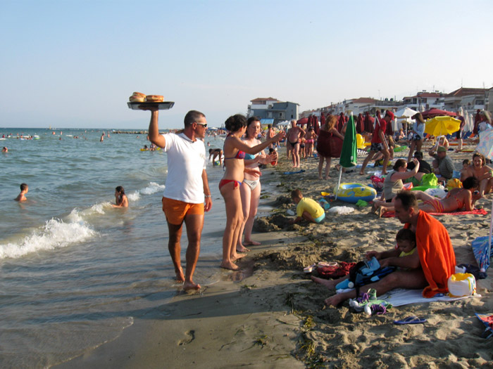 Hrana na plaži