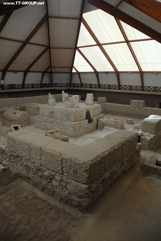 Monumental temples - Viminacium Ruins