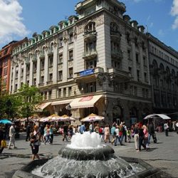 Knez Mihailova street, Belgrade. Serbia