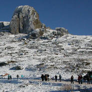 Winter tourism on Old Mountain
