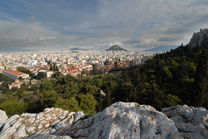 Atina, prepoznatljiva panorama