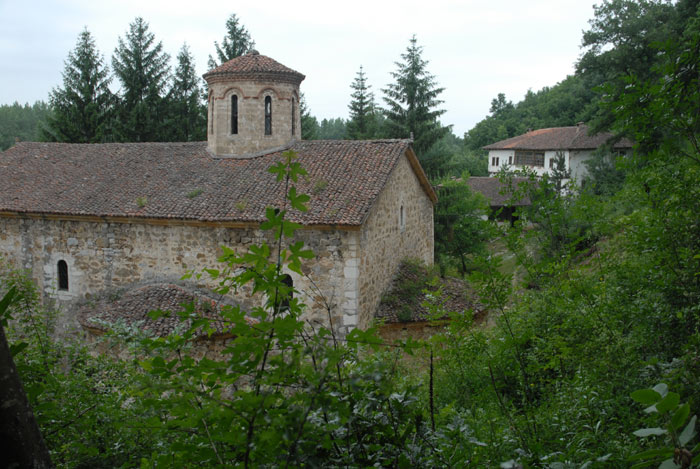 Vegetacija u manastiru