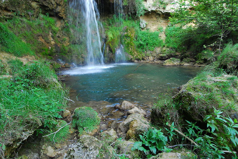 Vodopad Veliki Buk, Lisinie