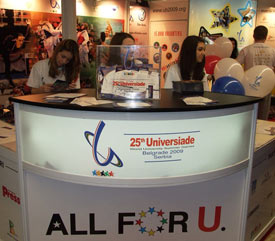 ALL FOR U - slogan 25. Univerzijade 