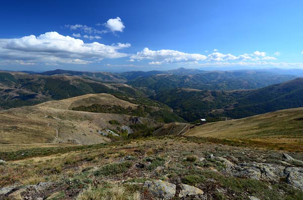 Panorama sa Besne Kobile na jug