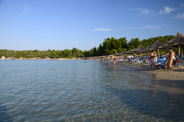 Panorma dela Ksenija plaže