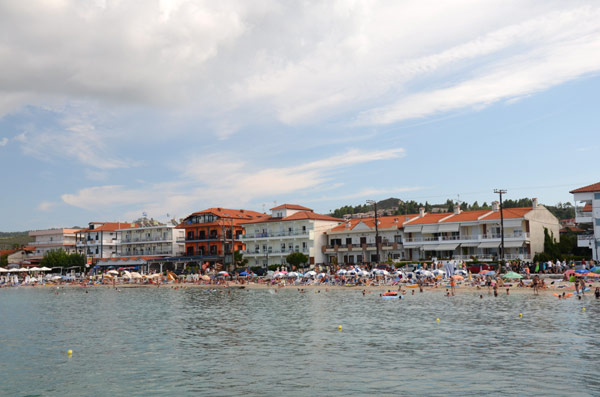 Pefkohori, gradska plaža