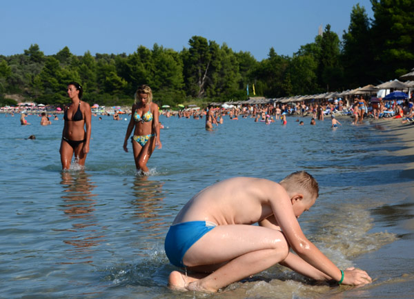 Tete na Xenia plaži