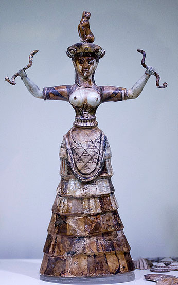 Minojska boginja zmija