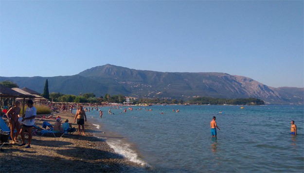 Plaža u popodnevnim časovima