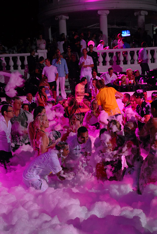 Foam party in Halikarnas