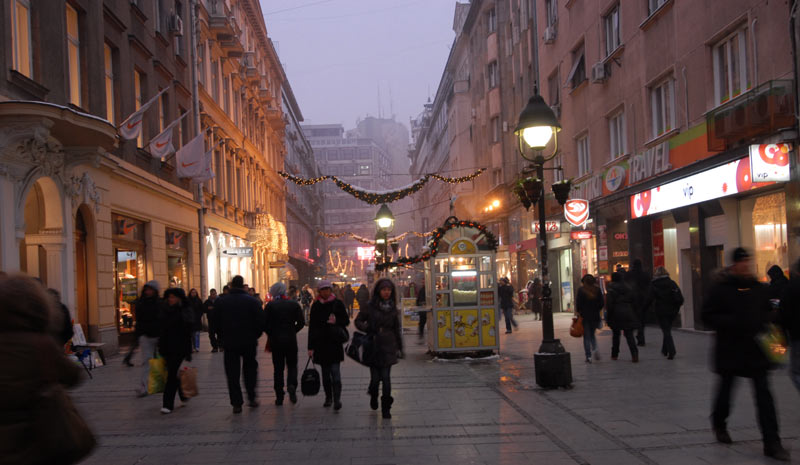 Knez Mihajlova, Novogodišnja atmosfera ranijih godina