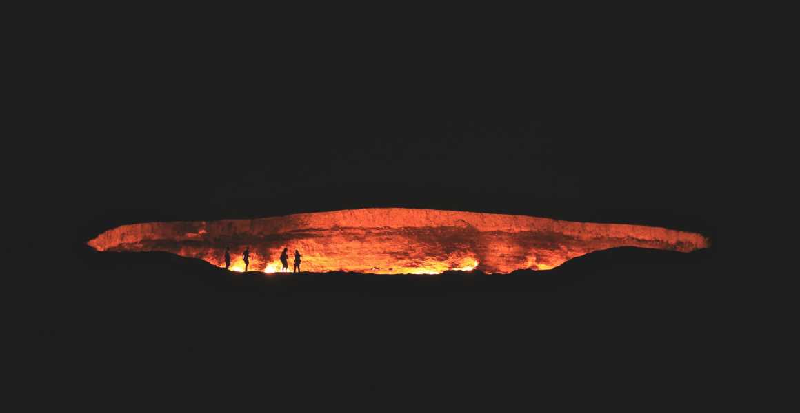 Darvaza gas crater