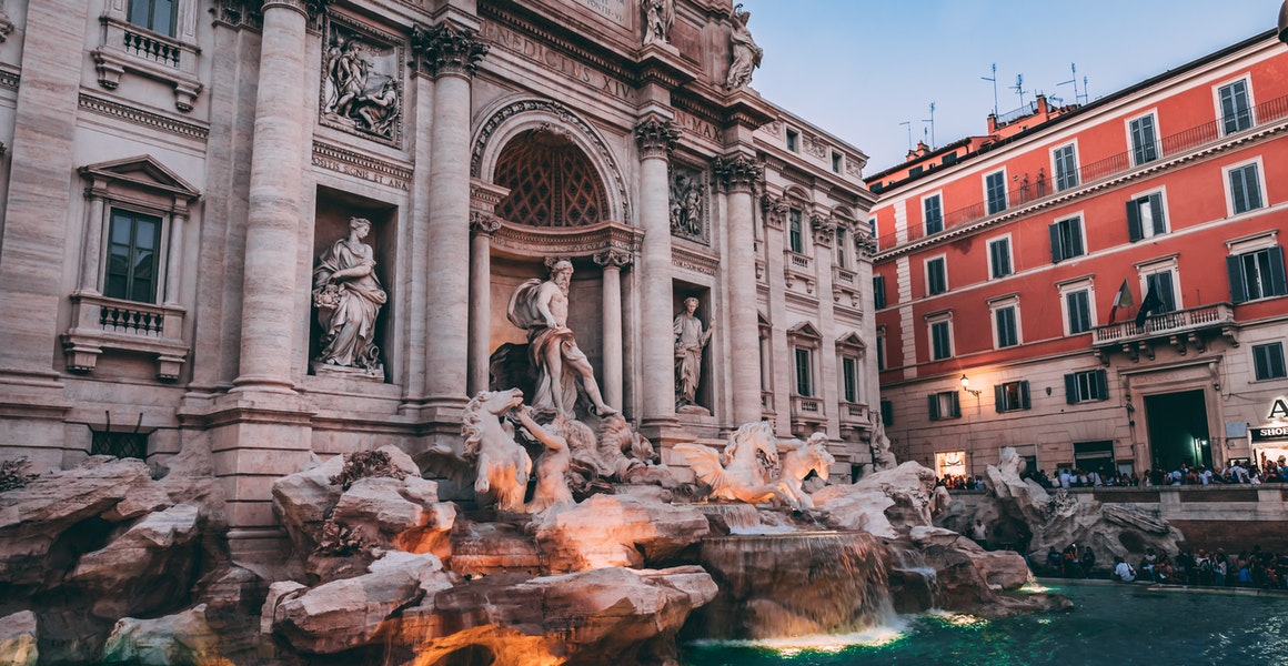 Fontana di trevi