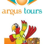 Argus Tours ili Argus Turs maskota i logo